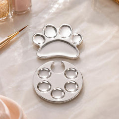 2pcs/Pack Nail Art Mixing Palette Makeup Foundation Mixing Palette