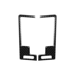 Car Carbon Fiber Center Ventilation Exhaust Decorative Sticker for Nissan 350z 2006-2009, Center Ventilation Exhaust