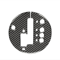 Car Carbon Fiber Gear Automatic Transmission Panel Decorative Sticker for Nissan 350z 2006-2009, Right Drive, Gear Automatic Transmission Panel, Right Drive