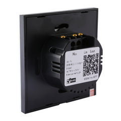 Sonoff  Touch 86mm 1 Gang Tempered Glass Panel Wall Switch Smart Home Light Touch Switch, Compatible with Alexa and Google Home, AC 90V-250V 400W 2A, 86mm