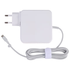 87W USB-C / Type-C Power Adapter Portable Charger with 1.8m Charging Cable, EU Plug