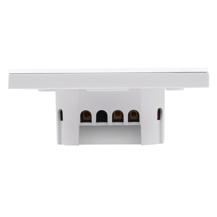 WS-EU-03 EWeLink APP & Touch Control 2A 3 Gangs Tempered Glass Panel Smart Wall Switch, AC 90V-250V, EU Plug, 3 Gangs