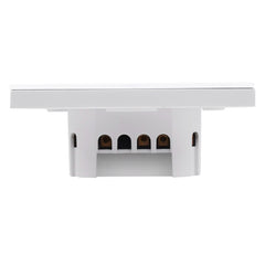 WS-EU-03 EWeLink APP & Touch Control 2A 3 Gangs Tempered Glass Panel Smart Wall Switch, AC 90V-250V, EU Plug, 3 Gangs