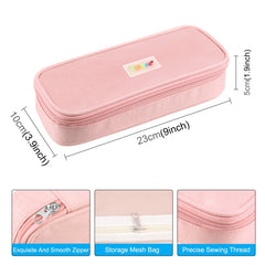 FunAdd Pencil Case Cosmetic Storage Organizer Bag, Size: 235 x 105 x 50mm, 235 x 105 x 50mm