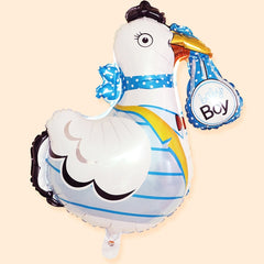 Cartoon Chicken Pattern Easter Holiday Party Animal Ornament Balloons, Random Color Delivery, Cartoon Chicken Pattern Balloons