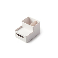 Desk-top Removable Pen Holder Stationery Box Assembly File Storage Box, 0115-2 (Grey White), 0115-2 (Blue Green)
