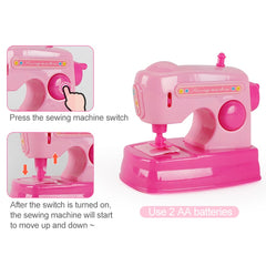Mini Sewing Machine Pretend Play Children Simulation Appliances Toys, 3661