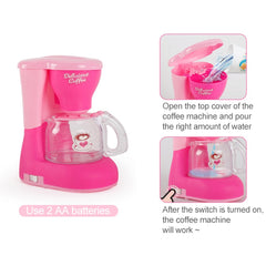 Mini Coffee Machine Pretend Play Children Simulation Appliances Toys, 3696