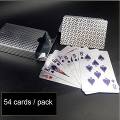 Creative Frosted  Back Texture Plastic From Vegas to Macau Playing Cards Texas Poker Novelty Collection Gift, Silver Tattice Paper Box, Mosaic Gold Dollar Paper Box, Golden Dragon and Phoenix Paper Box, Gold Double Dragon Kung Hei Fat Choy Paper Box   ...