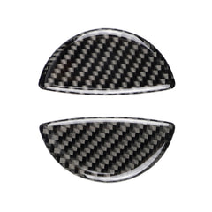 2 PCS R / F Universal Car Door Handle Carbon Fiber Decorative Sticker for BMW Mini R55 / R56 / R60 / R61 / F55 / F54 / F60, For BMW Mini R55