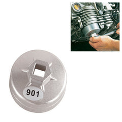 901 65mm 14 Flute Aluminum Oil Filter Wrench Socket Remover Tool for Camry / Nissan Bluebird / Toyota A8, 901, 902