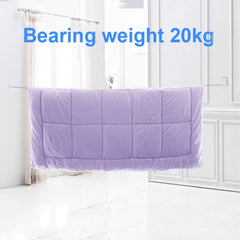 Retractable Indoor And Outdoor Clothes Wall Hanger Magic Drying Rack Balcony Bathroom Invisible Clothesline Wire Rope, Pink, White, Silver