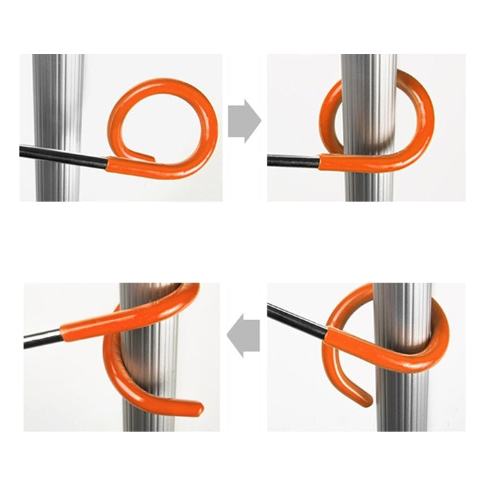 Multi-function S Type Two-way Spiral Outdoor Camping Tent Light Hook, Light Hook