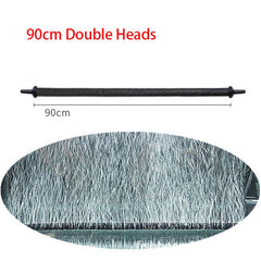90cm Double Heads Aquarium Pump Bubble Bar Hose Aquarium Accessories Air Oxygen Strip Diffuser for Aquariums and Fish Tanks, 90cm Double Heads
