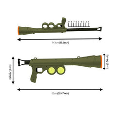 Pet Dog Supplies Toy Training Launcher Remote Speed Aiming Tennis Launcher, Size:52*19*9cm, Tennis Launcher
