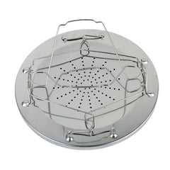 Outdoor Camping Tools 4 Slice Stainless Steel Camping Foldable Toaster Rack Toaster Tray Bread Toast Rack, Bread Toast Rack