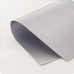 4 PCS Gas Furnace Surface Ultra-thin Fibre Material Stovetop Protective Cleaning Pad, Size: 27*27 cm (Silver), 4 PCS