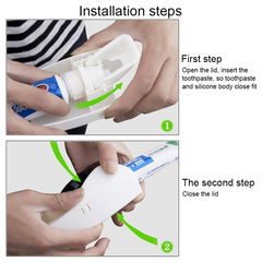 Automatic Toothpaste Dispenser Set with 5 Toothbrush Holder