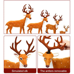 Christmas Simulation Deer Christmas Decoration, Size: 21*15.5*5.5cm, Size: 21*15.5*5.5cm