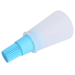 Kitchen Silicone Oil Brush Grill Brush Oil Bottle,Random Color Delivery, 11.5x5cm
