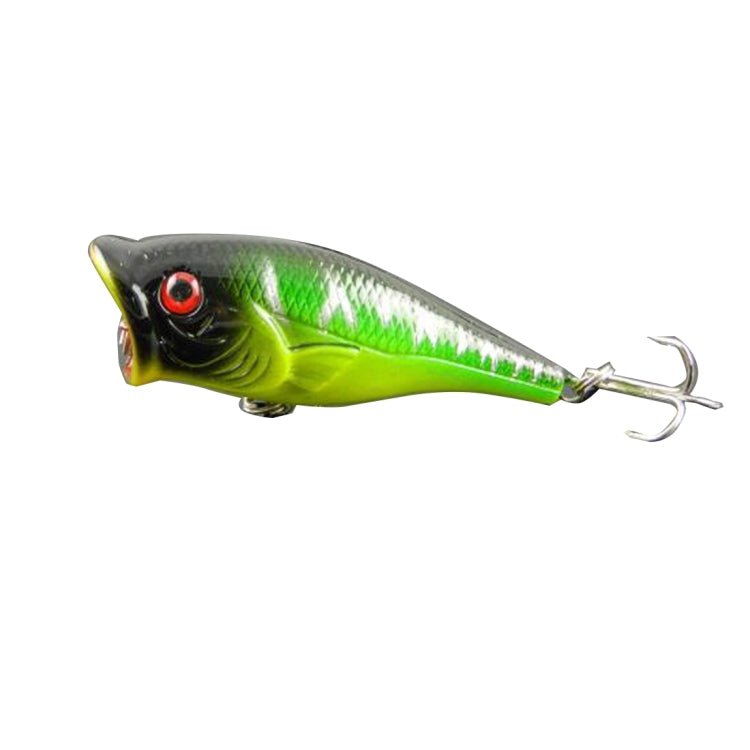 HENGJIA Plastic Artificial Fishing Lures Popper Bionic Fishing Bait with Hooks, Length: 6.5 cm, Random Color Delivery, Length: 6.5 cm