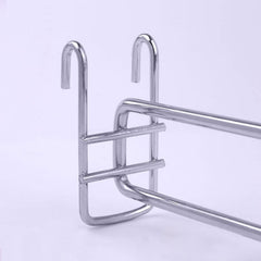 5pcs 5.8mm Supermarket Iron Grid Shelf Double Hook, Length: 15cm, 5.8mm 15cm