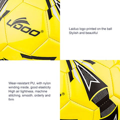 21.5cm PU Leather Sewing Wearable Match Football, 21.5cm Fluorescent Blue, 21.5cm, 21.5cm Fluorescent Pink, 21.5cm Orange, 21.5cm Yellow, 21.5cm Green, 21.5cm Red, 21.5cm Blue