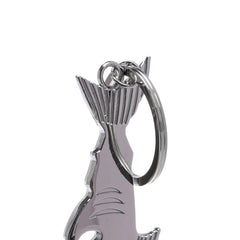 5 PCS Multi-function Shark Bottle Opener Key Chain Car Key Pendant, Size: 13.5x3cm, Shark shape