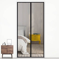 Magnetic Door Curtain Mosquito-proof Screen Door Curtain, Size:210x100cm, Size:210x100cm(Black), Size:210x100cm(Coffee), Size:210x100cm(Beige), Size:210x100cm(White)