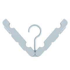 Foldable Clothes Hanger Drying Rack with 4 Hidden Clips for Home / Travel, Random Color Delivery, Foldable Clothes Hanger