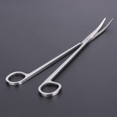 3 in 1 Stainless Steel Scissors, Tweezers and Clip, Tree Plant Grass Miniatures Aquarium Fish Tank Landscape Trim Tools, 3 PCS