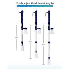 Electric Multi-functional Length Adjustable Fish Tank Cleaning Water Filter, Multi-functional