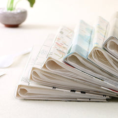 3 inch DIY Creativity Insert Type Mini Exquisite Photo Album, Duck Pattern, Four Leaf Clover Pattern, Many Trees Dry Pattern, Forest Deer Pattern, Iron Tower Pattern, Little Swallow Pattern, Baymax Pattern, Red Leaves Pattern, Daisy Pattern            ...