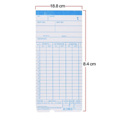 90 PCS Paper Time Card, Paper Time Card