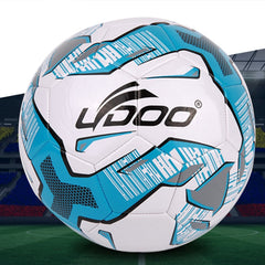 19cm PU Leather Sewing Wearable Match Football, 19cm Fluorescent Blue, 19cm Fluorescent Pink, 19cm Orange, 19cm Yellow, 19cm Green, 19cm White+Black, 19cm Blue