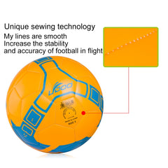 19cm PU Leather Sewing Wearable Match Football, 19cm Fluorescent Blue, 19cm Fluorescent Pink, 19cm Orange, 19cm Yellow, 19cm Green, 19cm White+Black, 19cm Blue