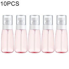 10 PCS Portable Refillable Plastic Fine Mist Perfume Spray Bottle Transparent Empty Spray Sprayer Bottle, 60ml, 60ml