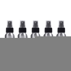 Refillable Glass Fine Mist Atomizers Aluminum Bottle, 50ml, 50ml