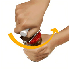 Effortless Stainless Steel Can Opener Seal Lid Remover Kitchen Tool, Opener 1