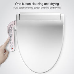 U Shape Multi-function Bathroom Automatic Cleaning Heating Intelligent Flush Toilet Cleaner Cover