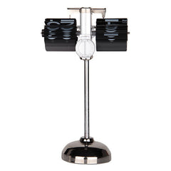 Creative Home Office Bedroom Retractable Flip Trolley Small Balance Clock, Retractable (Black)