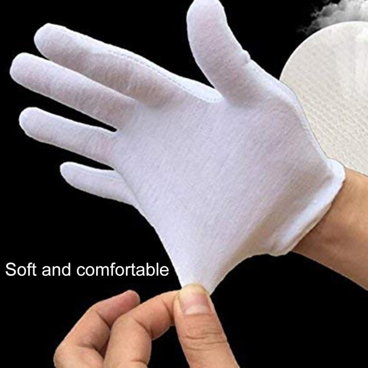 12 Pairs Pure Cotton Working Gloves，Thickened Cotton, Thickened Cotton