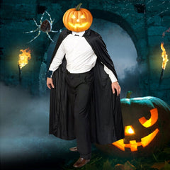 Adult Cape Halloween Devil Cloak Costume Festival Party Fancy Robe Shawl Costumes with Cap for Women Men, Halloween Devil Cloak