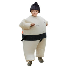 Children Inflatable Sumo Costume Halloween Christmas Festival Party Carnival Inflated Kids Clothes Cartoon Dolls, Children Inflatable
