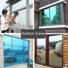UV Reflective One Way Privacy Decoration Glass Window Film Sticker, Width: 50cm, Length: 1m, Width: 50cm