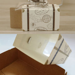 100 PCS Originality Wedding Mini Suitcase Sugar Box, Size: 8*5*2.5cm, Suitcase shaped