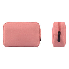 Simple Multi-functional Digital Device Travel Storage Bag for Phones, Power Bank, U-disk, Earphones, Data Cable and etc, Big Size: 23*11*5cm, Size:  23*11*5cm Pink, Size: 23*11*5cm Grey, Size: 23*11*5cm Blue, DY01 23x11x5cm, Size:  23*11*5cm Black