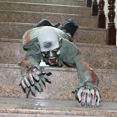 Halloween Party Essentials Skull Collection Crawling Zombie Ghost Skull, Ghost Skull