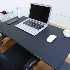 Multifunction Business PU Leather Mouse Pad Keyboard Pad Table Mat Computer Desk Mat, Size: 120 x 60cm, Size: 120 x 60cm(Black), Size: 120 x 60cm(Pink), Size: 120 x 60cm(Green), Size: 120 x 60cm(Sapphire Blue), Size: 120 x 60cm(Baby Blue)              ...