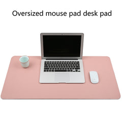 Multifunction Business PU Leather Mouse Pad Keyboard Pad Table Mat Computer Desk Mat, Size: 120 x 60cm, Size: 120 x 60cm(Baby Blue), Size: 120 x 60cm(Apricot), Size: 120 x 60cm(Black), Size: 120 x 60cm(Pink), Size: 120 x 60cm(Green)                    ...
